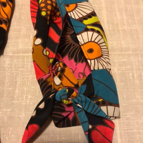 Trina Turk Bright Floral Hippy Chic Shift Dress 2 - Picture 6 of 7